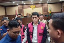 Terdakwa Muhammad Kerry Adrianto Riza