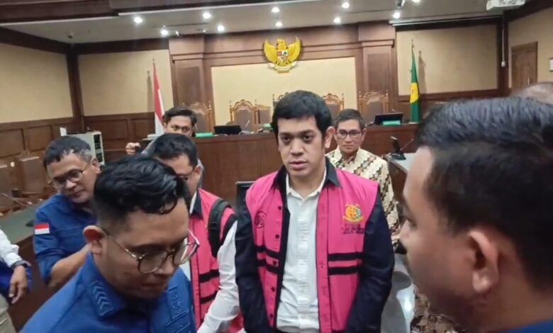 Terdakwa Muhammad Kerry Adrianto Riza