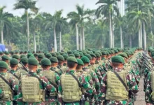 Ilustrasi pasukan TNI