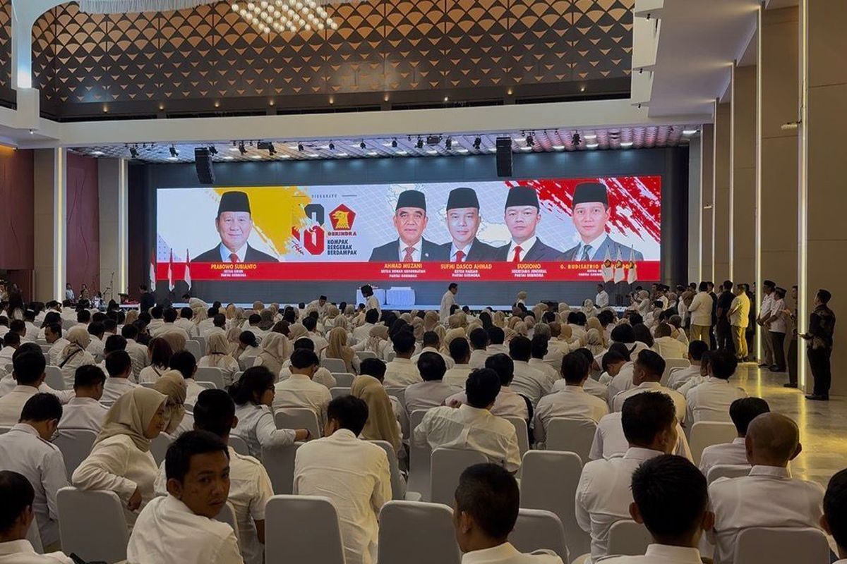 HUT-18 Gerindra jadi momen konsolidasi untuk menegaskan langkah politik kader di Kaltim. (IST)