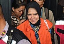 Terdakwa Dayang Donna Walfiaries Tania dalam perkara dugaan suap dan gratifikasi terkait perizinan tambang di Kalimantan Timur. (IST)