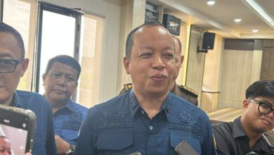 Asisten Pidana Khusus Kejati Kaltim, Gusti Hamdani yang menjelaskan kalau penyidikan kasus dugaan korupsi yang melibatkan nama CV AJI dan PT JMB berbeda berkas perkara. (IST)