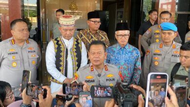 Kapolda Kaltim, Irjen Pol Endar Priantoro yang dijumpai awak media dan menjelaskan terkait pengamanan aksi di tanggal 21 April mendatang. (IST)