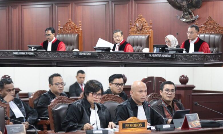 Sidang pemeriksaan lanjutan dalam perkara Nomor 107/PUU-XXIV/2026 pada Rabu (15/4/2026),