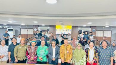 Kegeiatan diskusi publik Fakultas Hukum Universitas Mulawarman (FH Unmul) bersama Badan Registrasi Wilayah Adat (BRWA) Kalimantan Timur–Kalimantan Utara