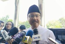 Menteri Sosial (Mensos), Saifullah Yusuf atau Gus Ipul mendatangi kantor Komisi Pemberantasan Korupsi (KPK)