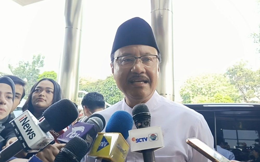 Menteri Sosial (Mensos), Saifullah Yusuf atau Gus Ipul mendatangi kantor Komisi Pemberantasan Korupsi (KPK)