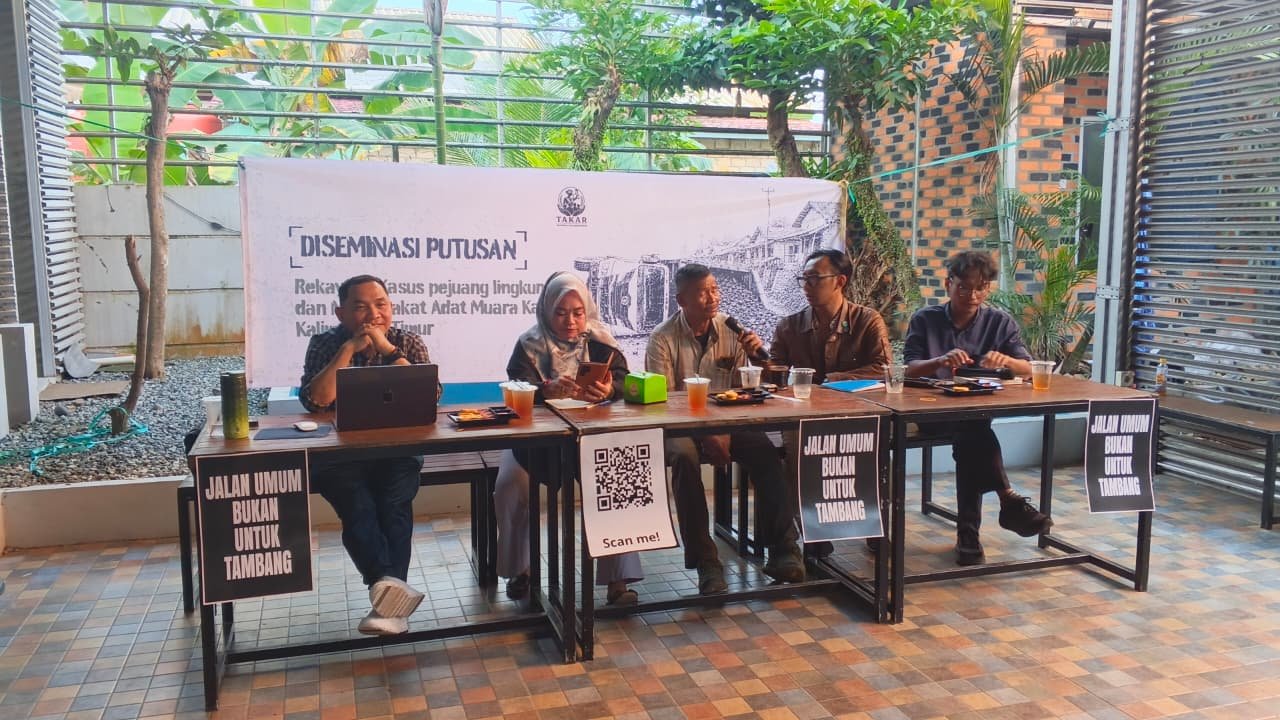 Deseminasi putusan bebas Misran Toni dari seluruh tuntutan kasus dugaan pembunuhan di Muara Kate