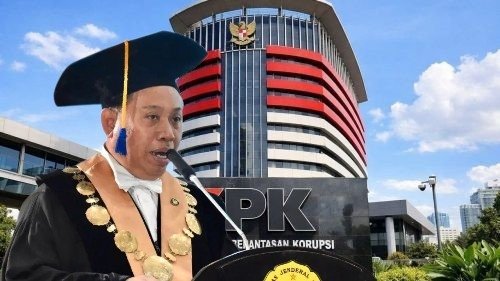 Rektor Universitas Jenderal Soedirman (Unsoed) Akhmad Sodiq terjerat OTT KPK