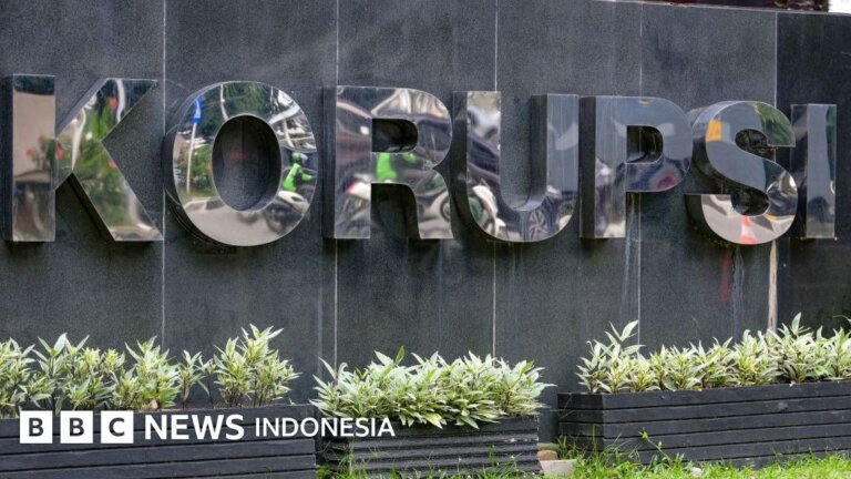 perubahan definisi korupsi - Ilustrasi gedung pemerintahan dan penegakan hukum di Indonesia.